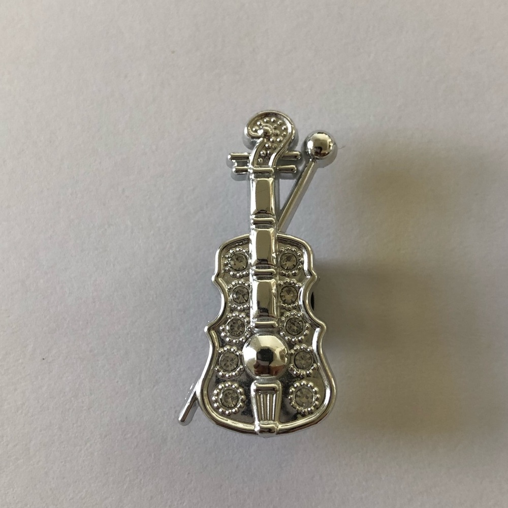 Cute Violin Shoes Charm